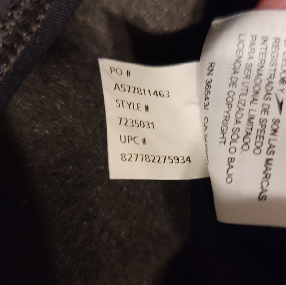 Speedo Powerflex black cross back swimsuit - Picture 11 of 11